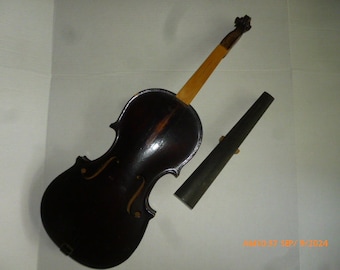 Violin USA 1841 American Violin Ashburnham MA 1841 signed Samuel Brooks  Feb. 18 1841 RARE  #72 American Violin