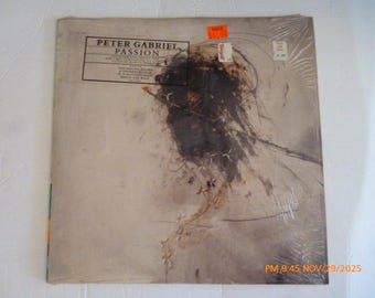 Peter Gabriel 1989 Passion LP The Last Temptation of Christ Martin Scorsese film Grffen Records 24206 Double Vinyl Original Lyric Inserts