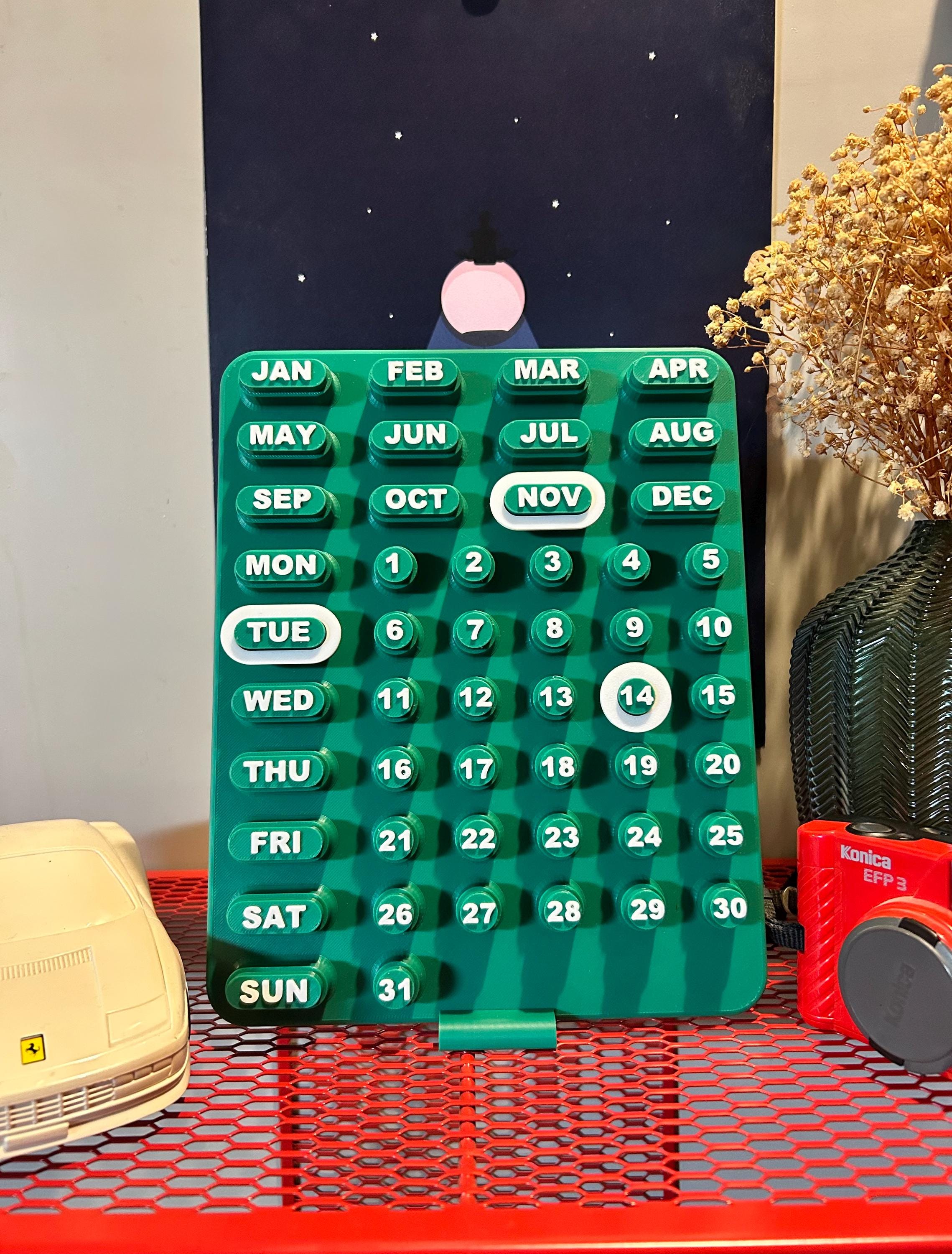 Ring a date wall calendar - Etsy 日本