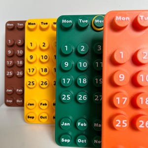 Ring a date wall calendar - Etsy 日本