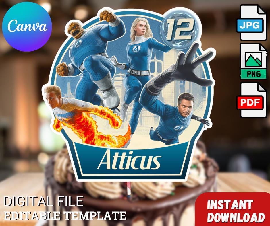 FANTASTIC FOUR ポスター 50x70 cm 4枚セット ファンタスティック・フォー ポスター 50x70 cm 6枚セット