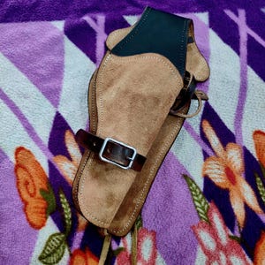 Clint Eastwood Leather Holster: Uberti Cattleman, Single Action Revolvers