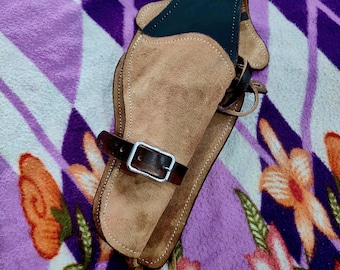 Clint Eastwood Leather Holster: Uberti Cattleman, Single Action Revolvers