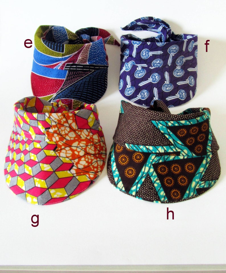 Tie scarf/ Sports Visor/ Chemo cap/ tennis hat Etsy