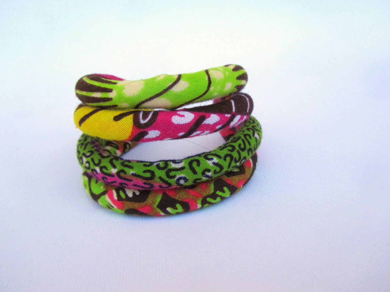 African Style Fabric Cuff Bracelet/ Colorful Cuff Bracelet/ Etsy