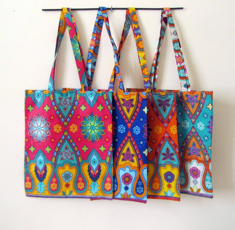 African Print Shopping Bag Grocery Bag Shoulder Bag Tote - Etsy