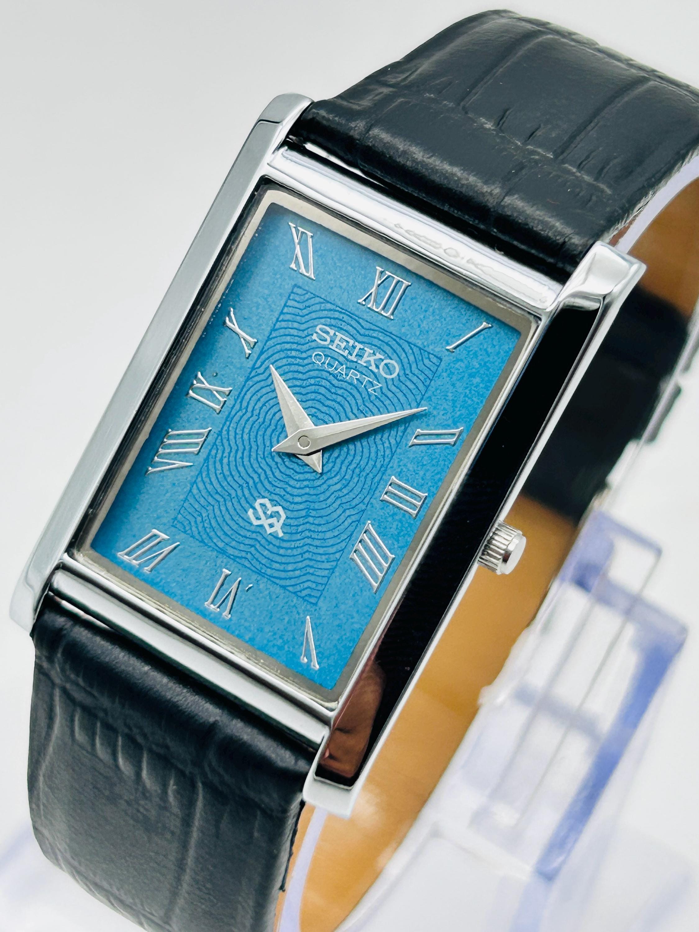 SEIKO tank ヴィンテージ 稼働品 美品 Vintage Seiko Tank - Etsy