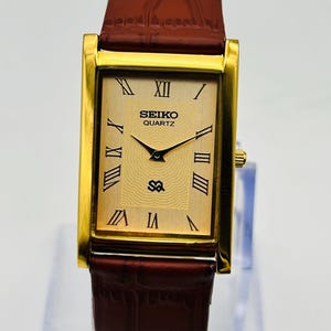 読*き様 SEIKO tank ヴィンテージ　美品 　クオーツ　レクタンギュラー 80s SEIKO TANK | DECO
