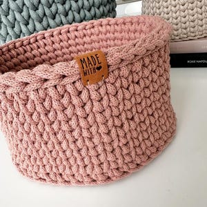 Easy Crochet Large Basket Pattern for Beginners - PDF – UK Terms - Digital Download Pattern