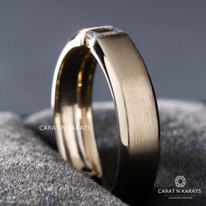 East West Diamond Ring, Bezel Setting 3.0ct Oval Lab Grown Diamond Engagement Ring, Unique Tulip Style Solitaire Ring, 14K Solid Gold Ring