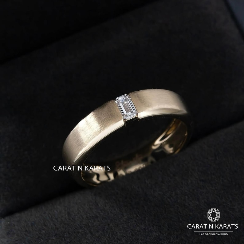 East West Diamond Ring, Bezel Setting 3.0ct Oval Lab Grown Diamond Engagement Ring, Unique Tulip Style Solitaire Ring, 14K Solid Gold Ring
