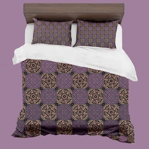 Duvet cover and pillow case colour fade set choice of colours