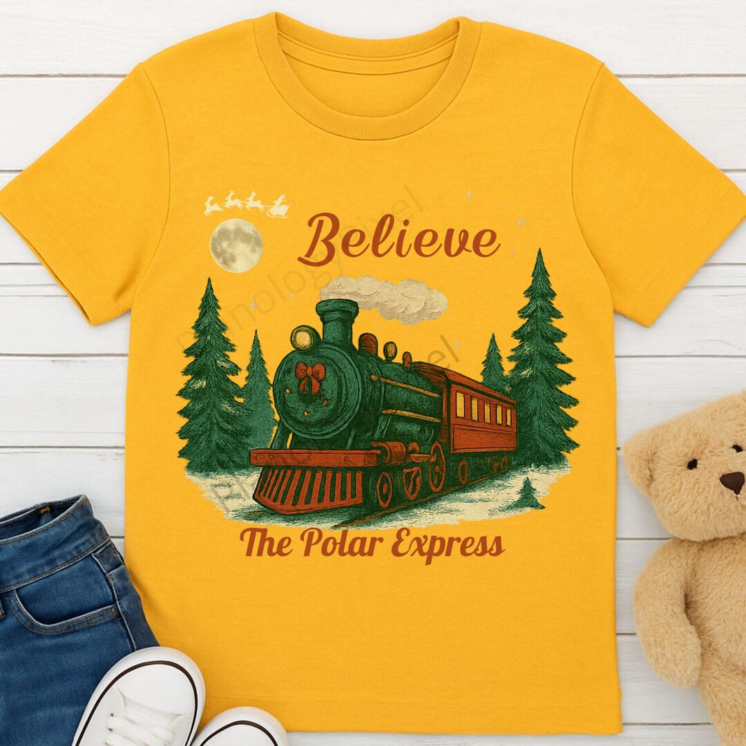 Polar Express PNG: Digital File Christmas Train - Etsy