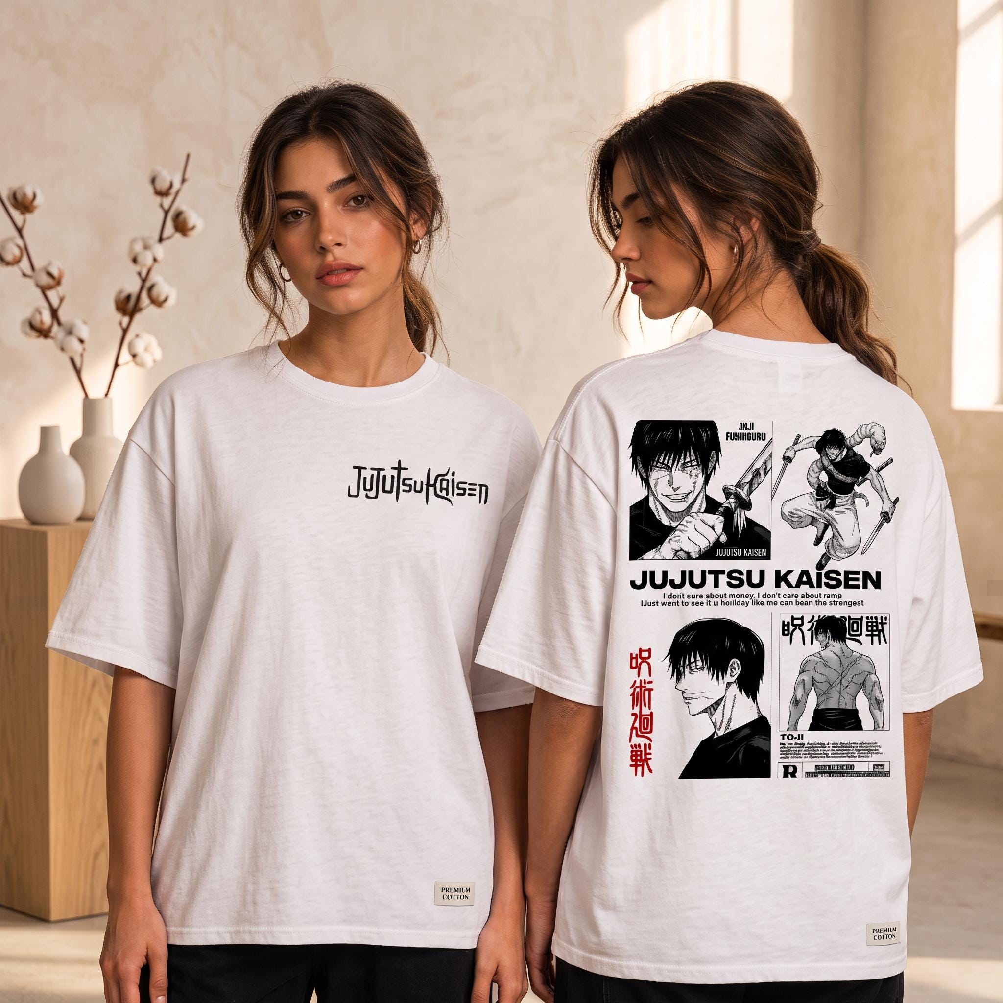 Toji Fushiguro Shirt Oversized - Etsy