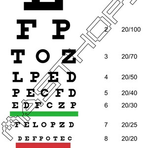 Printable Eye Test Chart – Home Vision Test – Snellen Chart PNG ...
