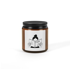 Cozy Reading Candle - Scented Soy Candle for Book Lovers, Relaxation, Gift for Readers, Home Decor, Self-Care