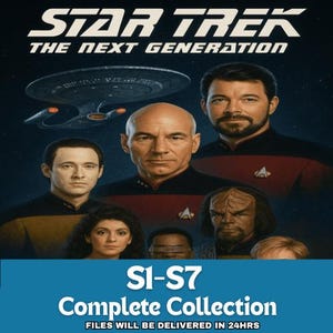 Star Trek: The Next Generation (1987) - S1-S7 - Complete Collection - Digital Download