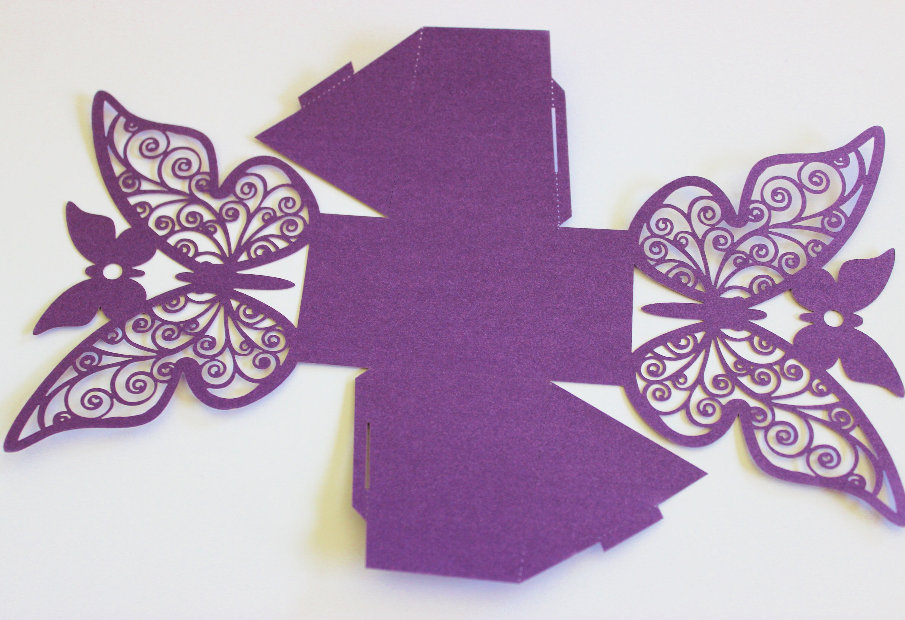 Butterfly Wedding Favor Boxes Laser Cut 10 20 or 50 DIY Etsy