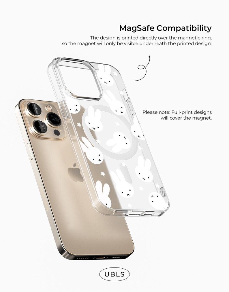 Kawaii Rabbit Star Clear Phone Case for Samsung MagSafe S26 S25 Ultra S24 Plus S23 S21 FE Cute Minimalist Clear iPhone 17 16 15 14 13 Cover image 14
