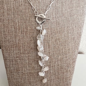 Mother of Pearl Front Clasp Necklace
