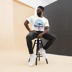 Cuteness Overload Cute Anime Car Shirt, JDM Sports Car Aesthetic Tee, Pastel Kawaii Streetwear Graphic T-Shirt, Y2K Harajuku Clothing