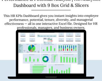 Panel de análisis de RR. HH./Plantilla de Excel de rendimiento de empleados