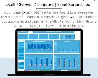 Plantilla de seguimiento de ganancias definitiva: análisis empresarial/panel de Excel