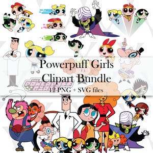 Clipart Bundle Digital PNG SVG Cute Stickers for Cricut Sublimation Journals Birthday