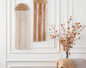 Macrame Wall Hanging: Boho Farmhouse Decor