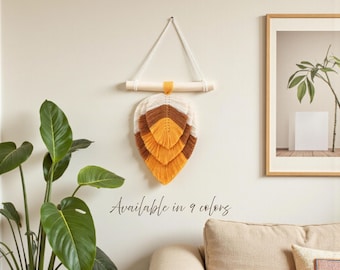 Macrame Wall Hanging: Boho Wall Decor for Living Room or Bedroom