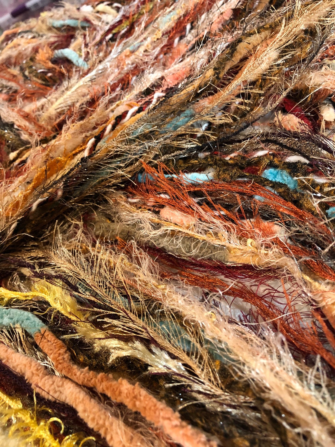 Rustic Decor Throw Blanket. Fringe Home Accent in Rust Burnt Etsy