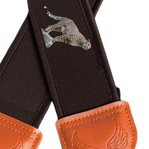 Premium Neopren-Kamera- und Fernglasgurte - Cheetah
