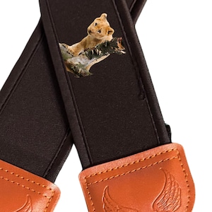 Premium Neopren Kamera und Fernglas Gurte - Lion Cub