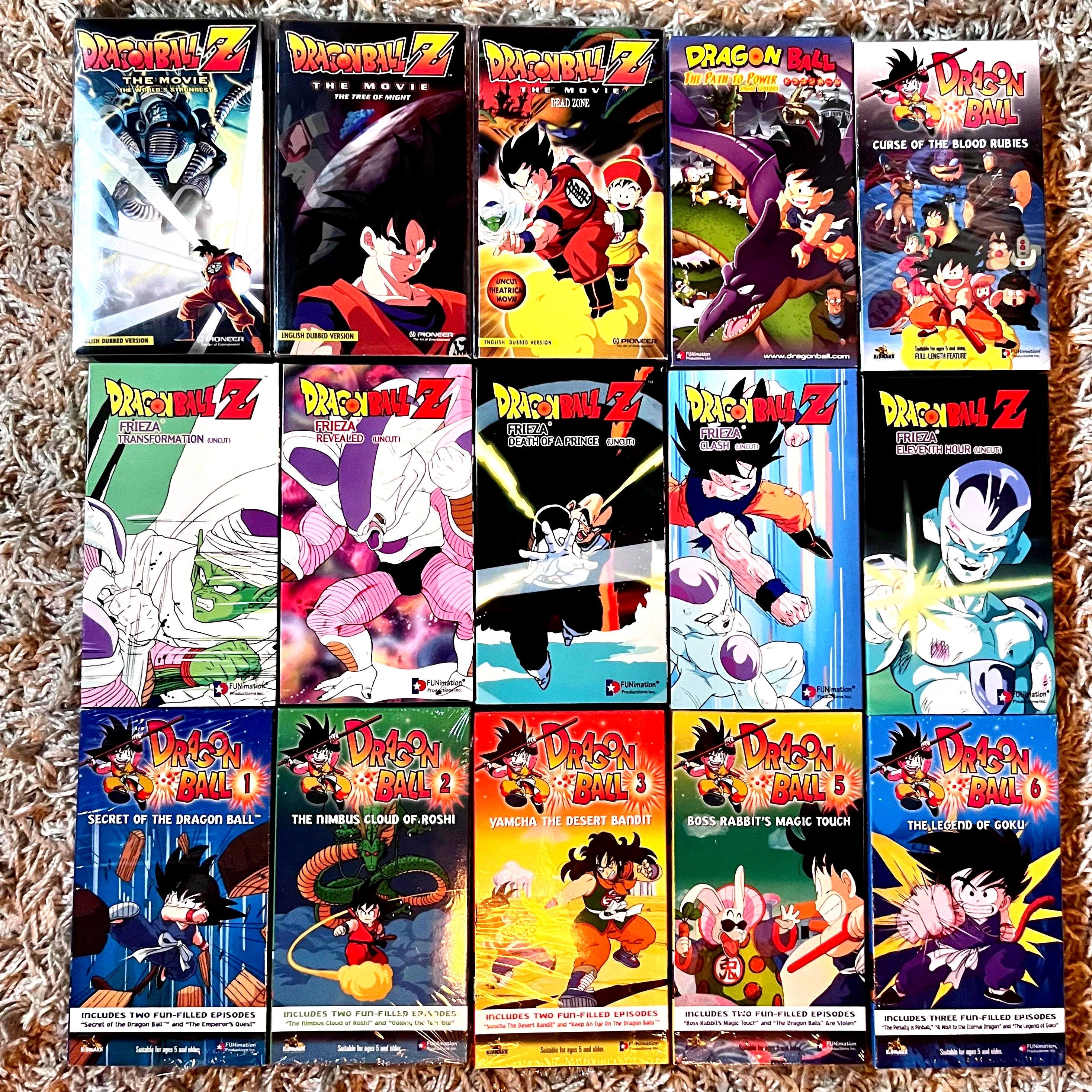 Dragon Ball Z Vhs - Etsy