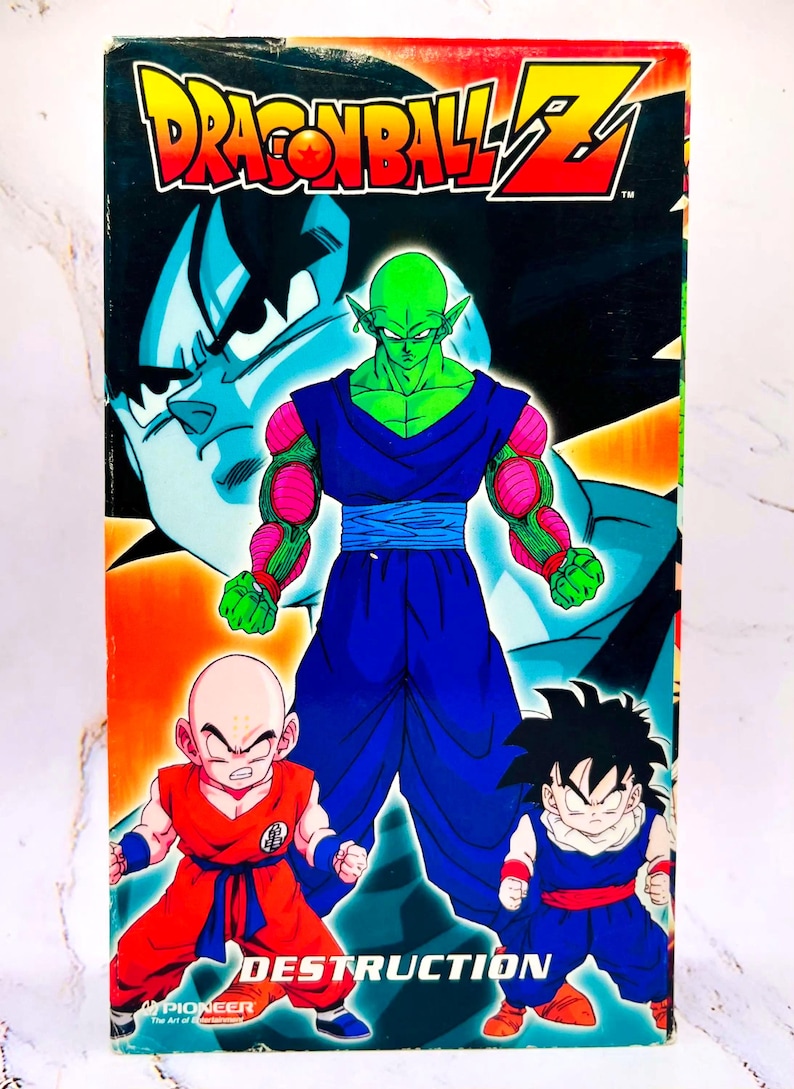 Dragon Ball Z VHS Tape Collection, Frieza Saga, Anime Movies, GT DBZ Destruction