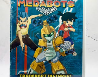 Sealed Medabots Vol 1 DVD: Anime Series, 5 Episodes - 90s Nostalgia
