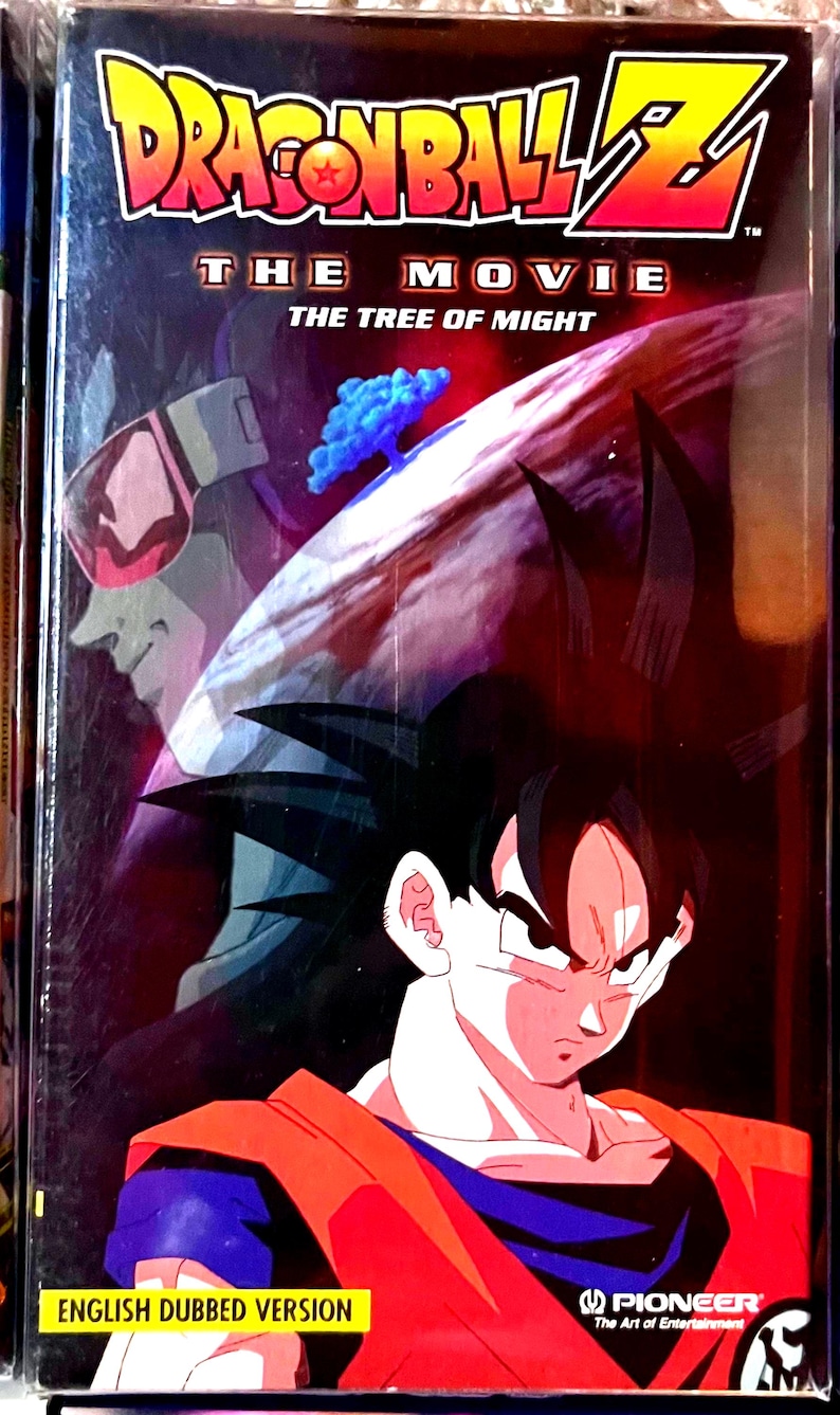 Dragon Ball Z VHS Tape Collection, Frieza Saga, Anime Movies, GT DBZ Tree of Might