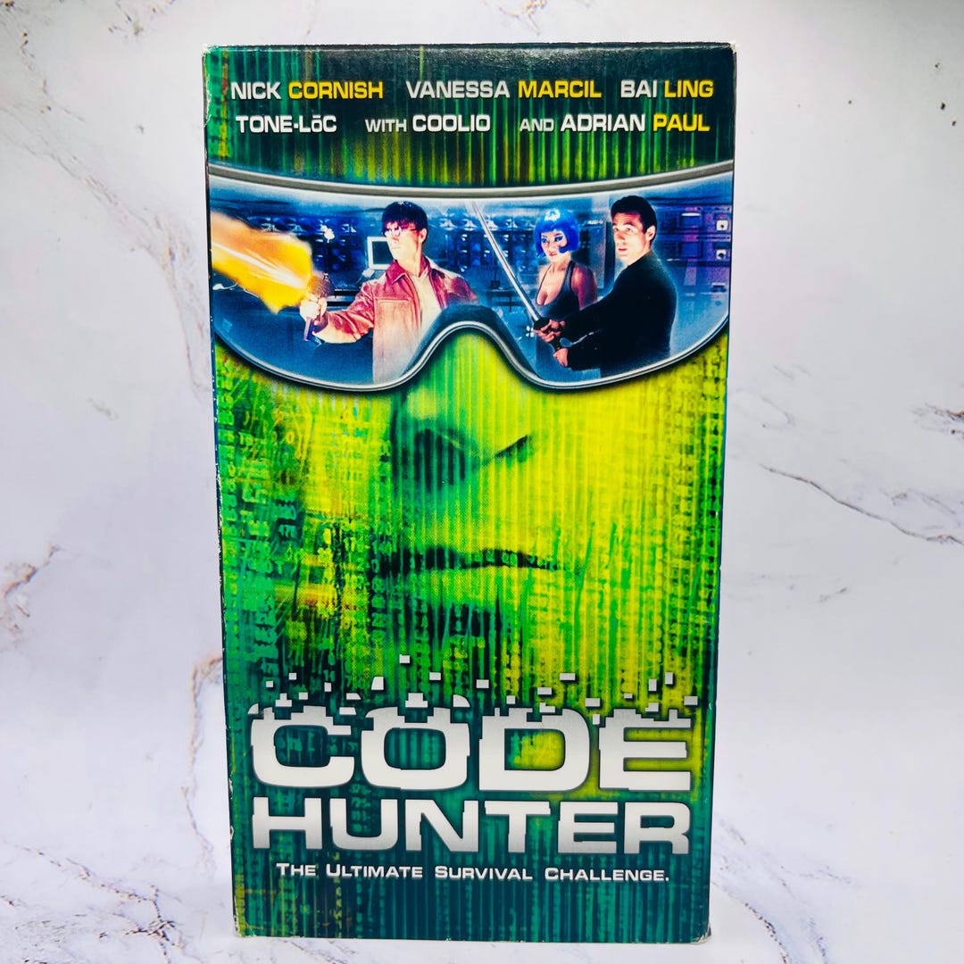 code-hunter-aka-storm-watch-vhs-2002-sci-fi-action-b-movie-etsy