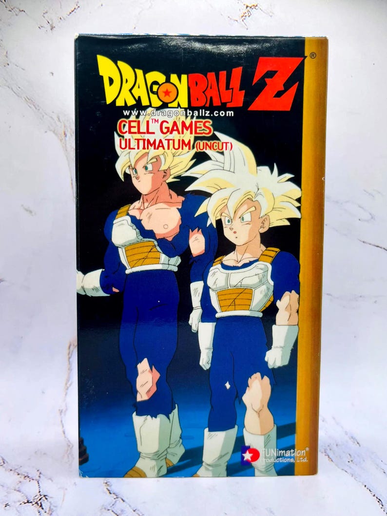 Dragon Ball Z VHS Tape Collection, Frieza Saga, Anime Movies, GT Cell Games Ultimatum