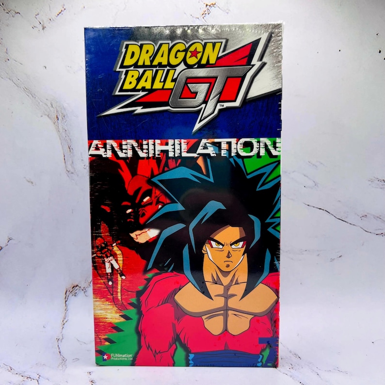 Dragon Ball Z VHS Tape Collection, Frieza Saga, Anime Movies, GT DBGT: Annihilation