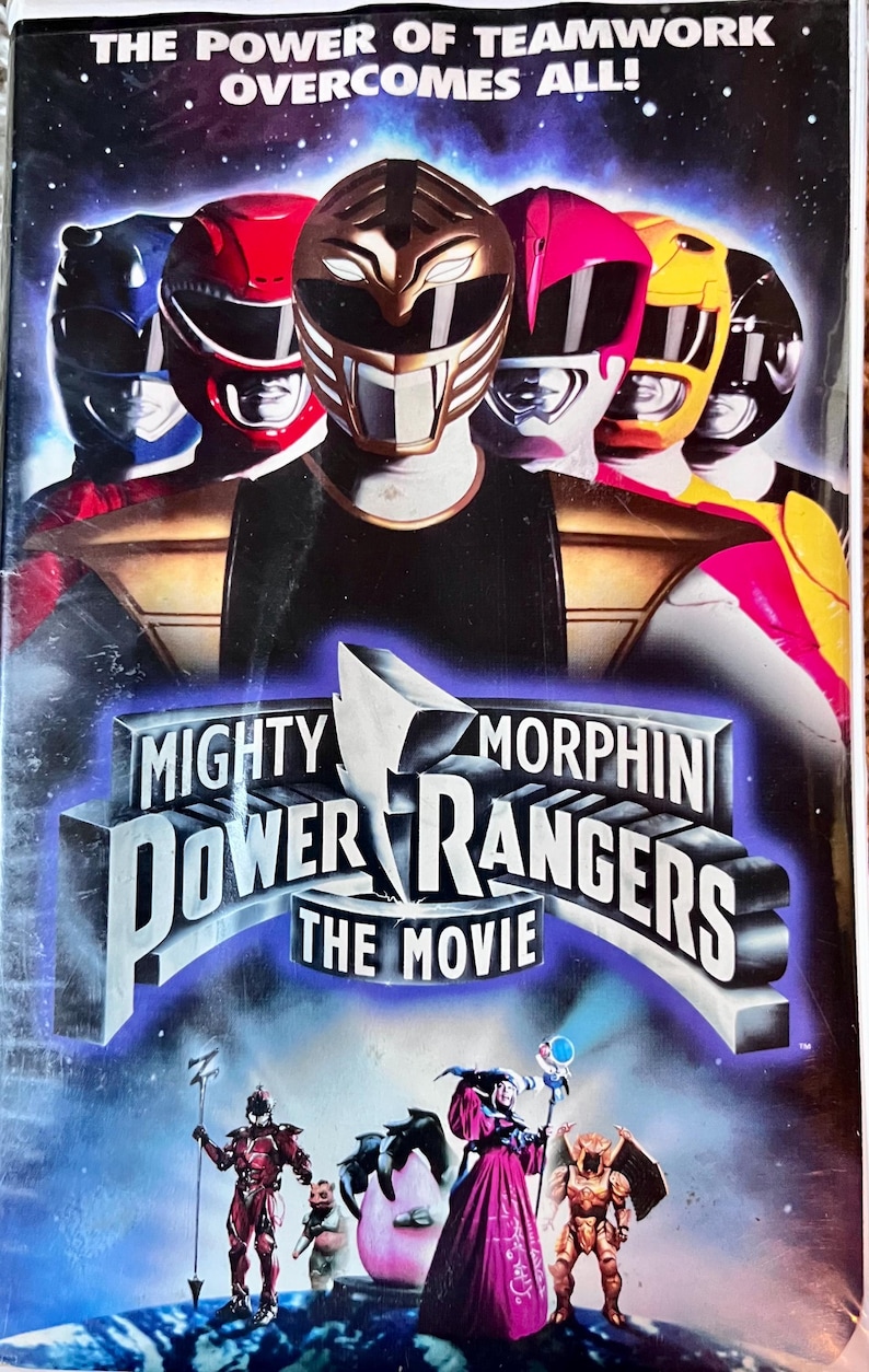 Mmpr Temwork Power Rangers VHS Video Tape Lot, Huge Collection, Mighty Morphin, Time ...