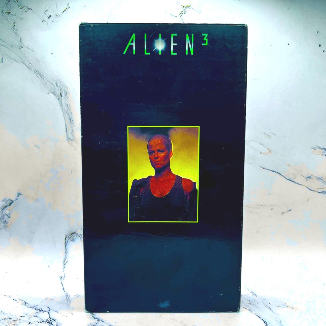Alien 3 (1992) VHS Movie- Classic Sci-fi Horror - Etsy