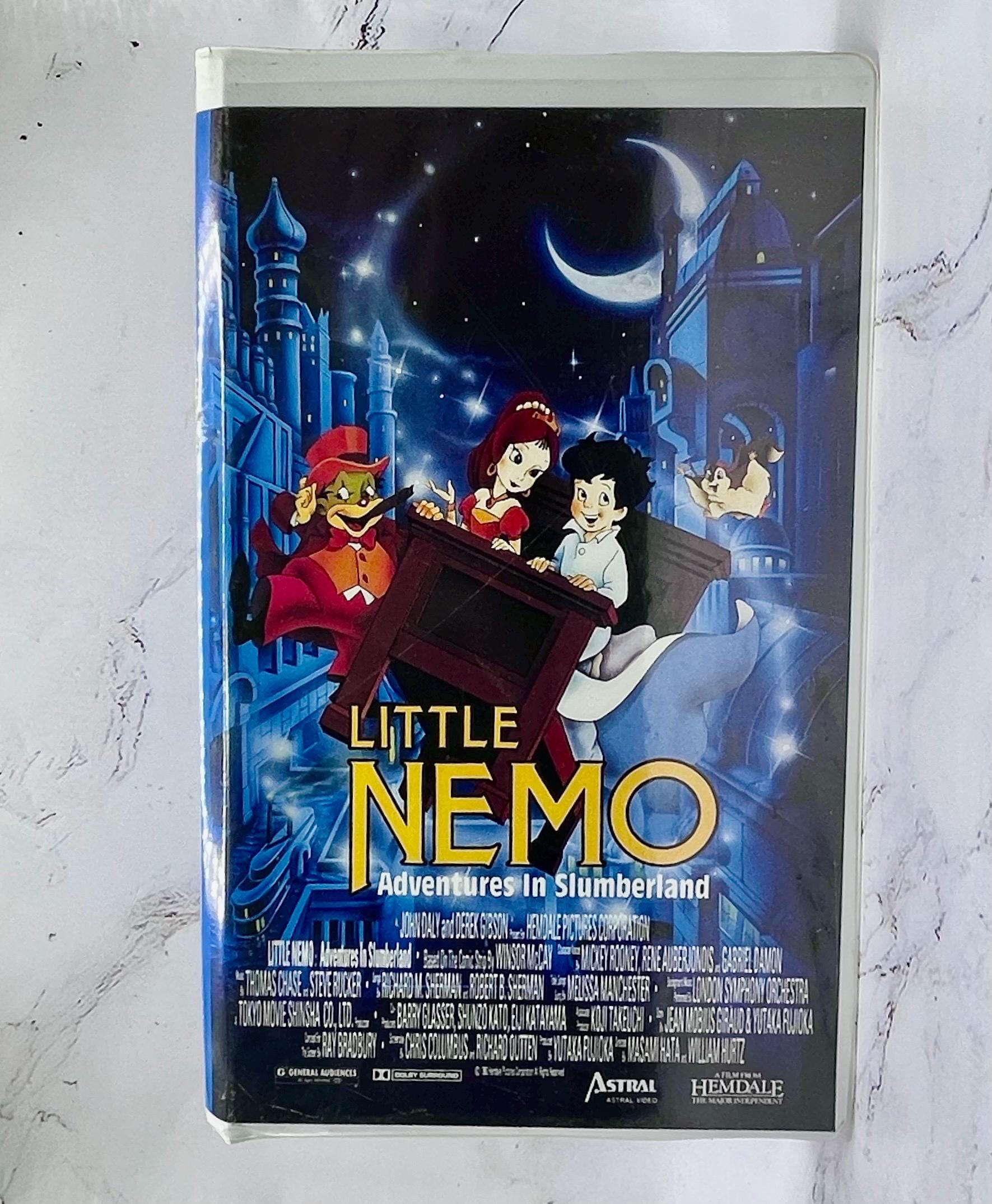 Little Nemo Adventures: in Slumberland VHS (1993) VHS Tape