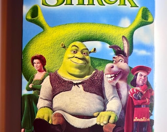 Shrek VHS Movie (2001) DreamWorks Animated Classic Special Edition