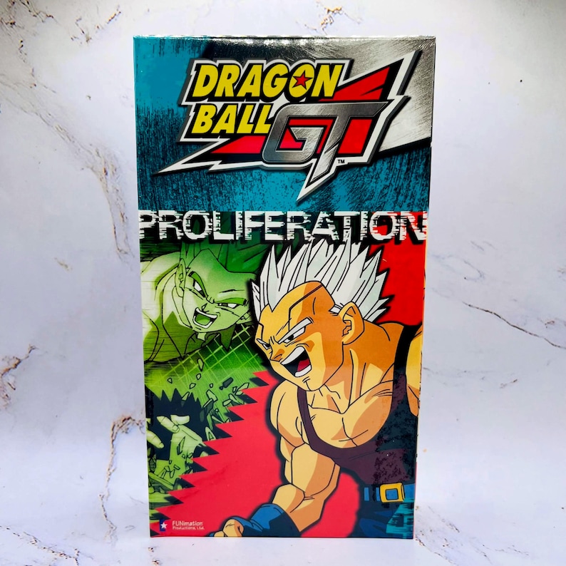 Dragon Ball Z VHS Tape Collection, Frieza Saga, Anime Movies, GT DBGT: Proliferation