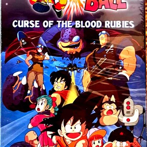 Dragon Ball Z VHS Tape Collection, Frieza Saga, Anime Movies, GT DB Curse Blood Rubie