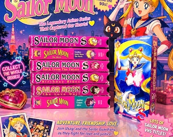 Sailor Moon VHS Collection, '90s Anime Cult Classic