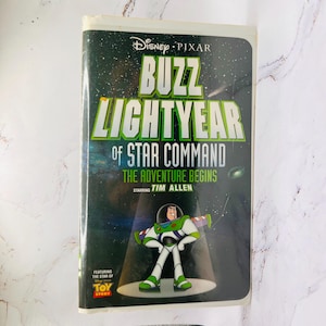 Buzz Lightyear del Comando Estelar: La aventura comienza (2000) VHS - Serie animada de Toy Story
