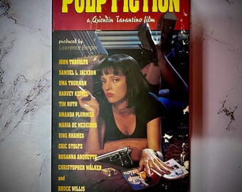 Pulp Fiction (VHS, 1995) Alliance Video Lanzamiento canadiense