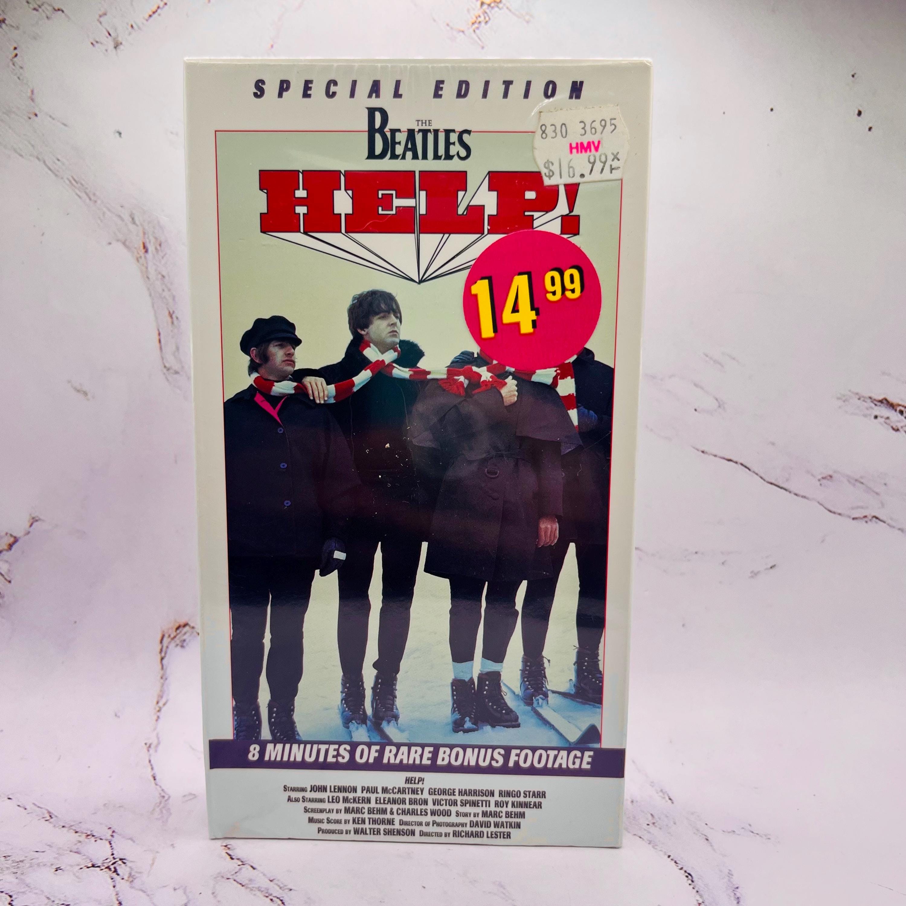 The Beatles Help Vhs - Etsy